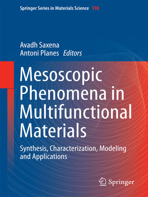 cover image of Mesoscopic Phenomena in Multifunctional Materials